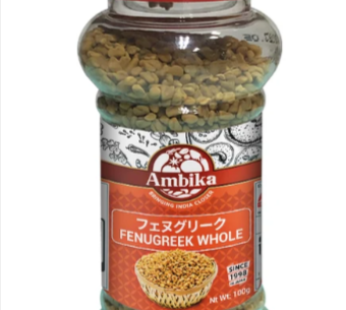 Fenugreek Whole (Methi Seed) (Ambika) 100g